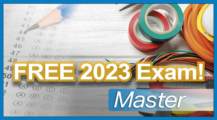 Free master electrician practice exam