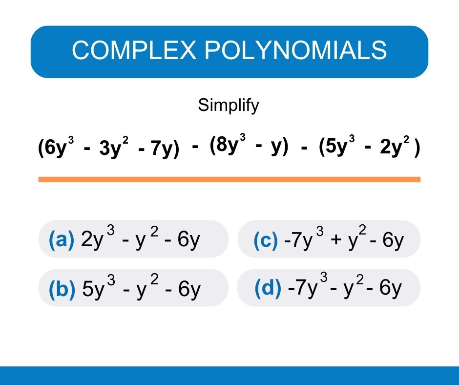 IBEW aptitude test example problem - complex polynomials