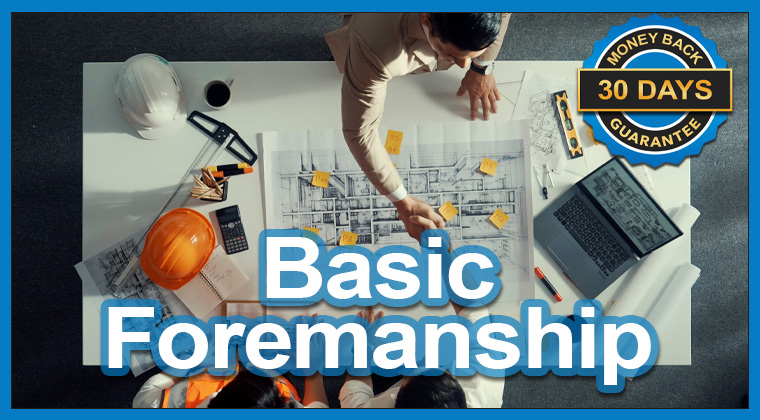 basic foremanship course